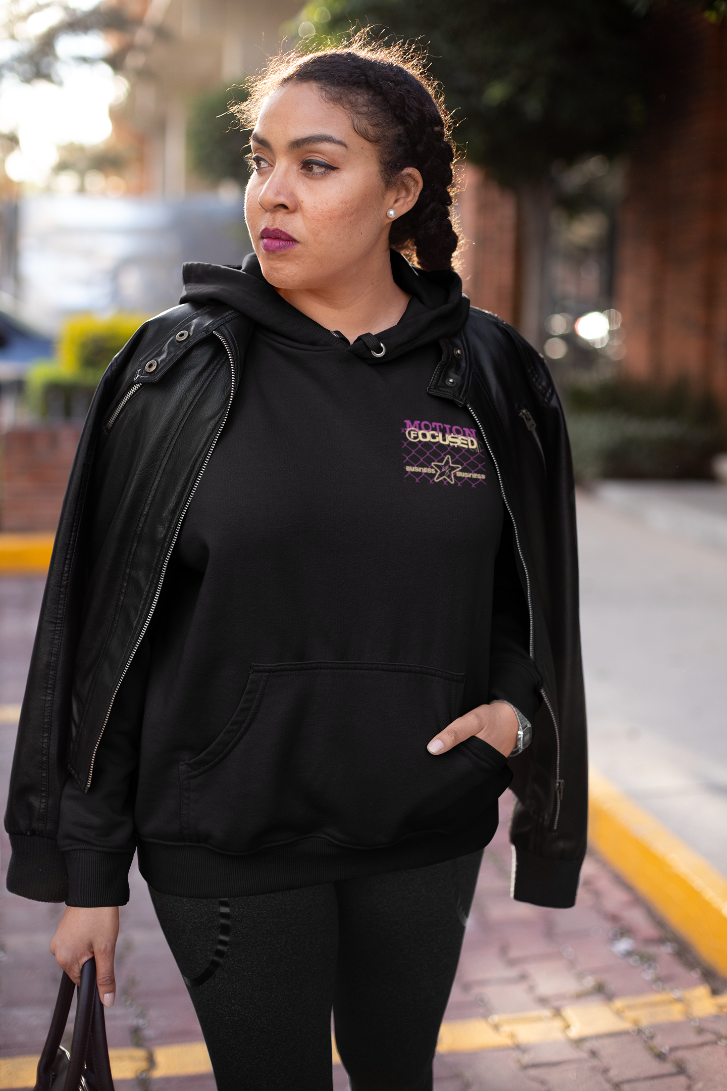 Business is Business Women's Graphic Hoodie
