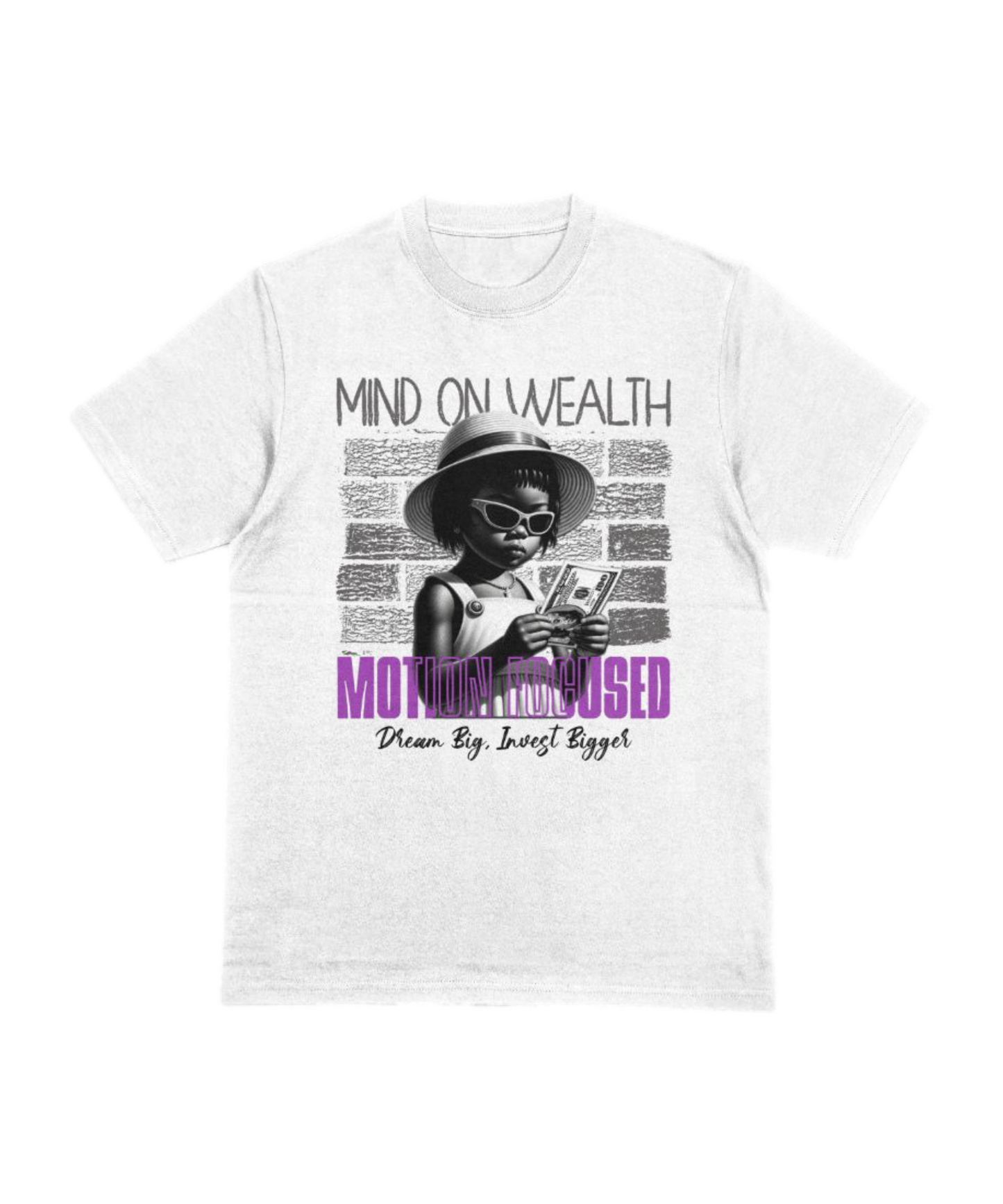 Mind on Wealth Graphic Tee Women's White