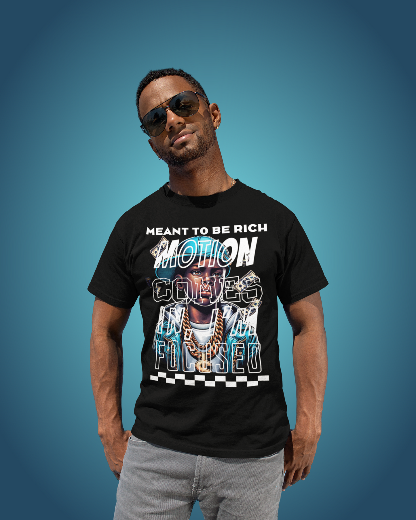 Meant to Be Rich Graphic Tee Men's