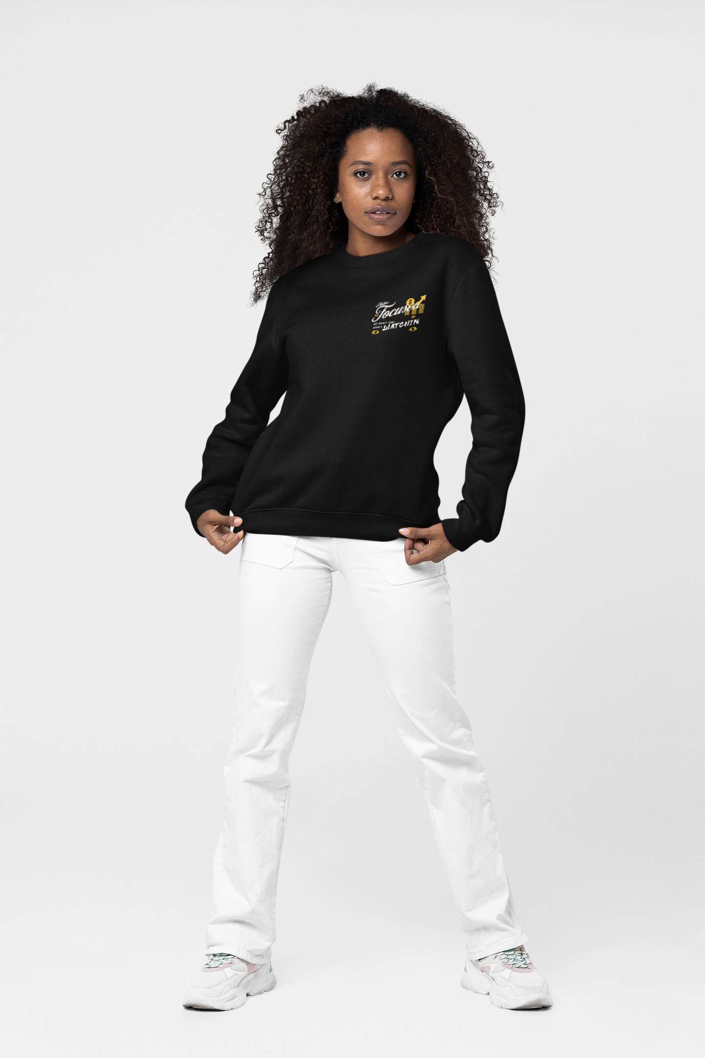 We Don't Care Who's Watchin Women's Sweatshirt
